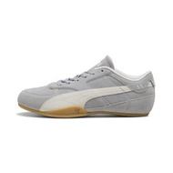 [EUR 36/Gray Echo/Gum] Bella Mina Suede Sneakers Women in Gray Echo/Gum, Size EUR 36 by PUMA