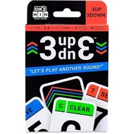 Ok2Win 3UP 3DOWN Card Game - Fast-Paced Easy-to-Learn Family Fun for Ages 7+
