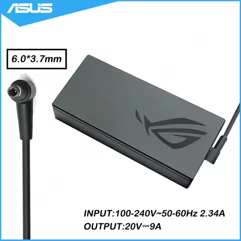 20V 9.0A 180W 6.0X3.7mm ADP-180TB H Laptop AC Adapter Power Charger For Asus ROG Zephyrus G14 GA401I