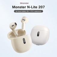 Monster N-Lite 207 Wireless Headphones TWS Bluetooth Earphones Intelligent Touch Control Sport Water