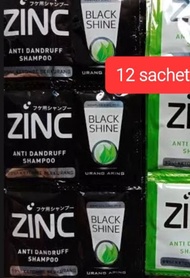 zinc shampo sachet (12 sachet)