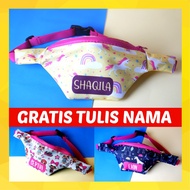 Girls' Waist bag | Girls Sling Bag | Rainbow Girls' Waist Bag - TA01