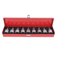 phomsg 9 Pcs 3/4 Inch Drive Impact Hex Driver Socket Set Cr‑mo 14mm to 24mm Drill Bit M16 M18 Spline
