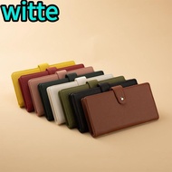 WITTE Envelopes Money Saving Challenge, Save Money PU Money Collection Book, Funny Large Capacity Wa