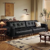 Light Art Style Three-Person Sofa Sofa Luxury Extreme Italian Nordic Living Room High-End Small Apar