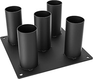 Synergee 5 Barbell Holder Storage & Organization for Home, Commercial, & Garage Gyms. Holds 5 Bars, 