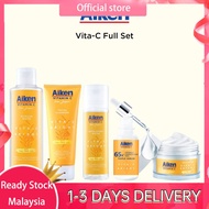 Aiken Vita-C Brightening Full Set | Skincare | Acne - free skin | pH-balanced | Brightens | Soothe &