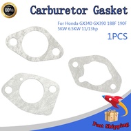 1 PCS Carburetor Intake Gasket For Honda GX340 GX390 188F 190F 5KW 6.5KW 11/13hp Engine Motor Gasoline Petrol Generator Parts