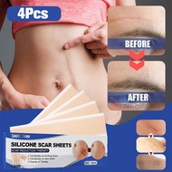 Silicone Scar Sheets Gel Tube Plester Silikon Penghilang Bekas Luka Keloid 4cm x 7.5cm