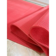 Bathroom Carpet S MAT - PVC 1,2M x 1m Red, bathroom MAT (WIDTH 1,2M)
