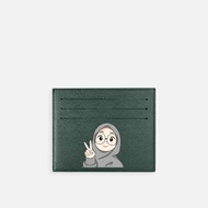 Hijab Printed Card HolderGirl 7-Slot Card Wallet/