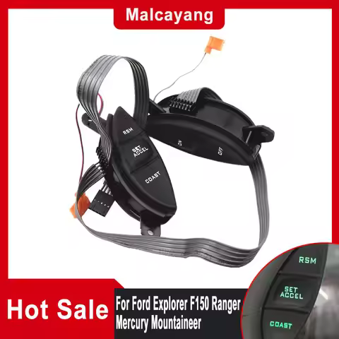 Car Steering Wheel Cruise Control Switch Buttons F87Z-9C888-BB For Ford Explorer Sport Trac Ranger 1