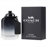 COACH - 蔻馳黑色男士淡香水100ml 平行進口