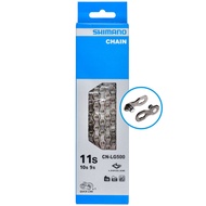 โซ่ จักรยาน SHIMANO CUES - รุ่น CN-LG500 9/10/11 Speed รุ่นปเร็ว 126 ข้อ PP702