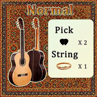 Guitar 38 Inch guitar Gitar Akustik 38" / Acoustic Guitar Beginner Round Corner Guitar Set ukulele W