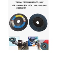 "CANGO" Zirconia Flap Disc Blue