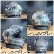 หมวกกันน็อก AXXIS  DRAKEN S a GLOSS PEARL WHITE M