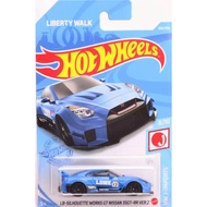 Hot Wheels Nissan LBWK GTR-R35 Blue