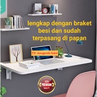 SIKU Top And Bottom Laminate Wall Folding Elbow Table/wfh Table/laptop Table/Study Table/Iron Elbow 