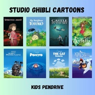 GHIBLI PENDRIVE KARTUN KANAK KANAK 32GB USB KINGSTON - PENDRIVE CERITA KARTUN KANAK KANAK 2025