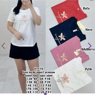 Y7779 - y027 - y166 - y7657 - y6216 - y0087 - 672 - 819 t-shirt importedWanita