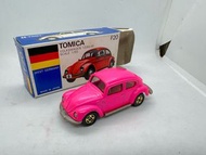 tomy tomica 多美卡 F20 1-35 藍盒 VW volkswagen 1200lse 鎖匙扣 特注 福士 甲蟲車 連盒