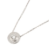 [Used] Cartier d'Amour Necklace, Neck Circumference 37.5/41cm, K18WG (White Gold), Diamond, d'Amour 