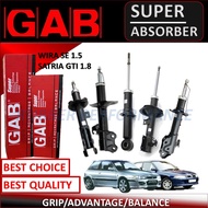 SET ORIGINAL GAB ABSORBER DEPAN/FRONT ABSORBER / REAR ABSORBER WIRA SE 1.5 (2004-2007) SATRIA GTI 1.