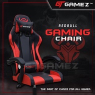 GTGAMEZ Gaming Chair Racing Chair with Ergonomic Backrest &amp; Height Adjustment and Pillows Recliner Swivel GMZ-GC-YG-721