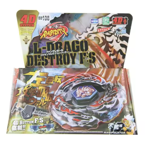 Newest Children Battle Toys SPINNING TOP Metal Fusion BB104 BB108 L-DRAGO GUARDIAN S130MB 4D System 