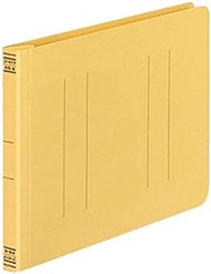 Kokuyo S &amp; T 10 books flat file V resin binding tool A5 horizontal yellow