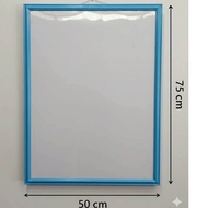 Blue Photo Frame 75x50 Cm.picture 75x50 Cm.blue Large Minimalist Design Light Weight
