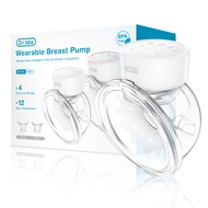 Dr.isla Pompa ASI Elektrik Handsfree 4 Modes&12 Levels丨1600mAh Battery Capacity丨Breast Shield Openin