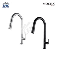 M7819SS/M7819SS-BL MOCHA Stainless Steel Pillar Mounted Kitchen Sink With Pull Out