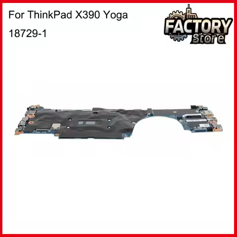18729-1 Laptop Motherboard For Lenovo for ThinkPad X390 Yoga with CPU i5-8265 i5-8365 i7-8565 i7-866