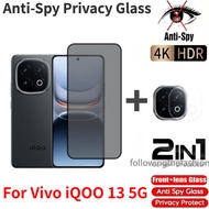 Full Cover Curved Screen Private Tempered Glass For Vivo iQOO 13 5G vivo IQOO13 iQOO13 5G 2024 Prote