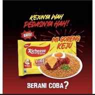 Richeese Friedmie Level 0, Level 3, and Richeese Ramen Cheese Soup