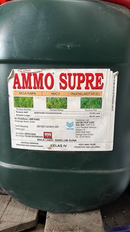 20L Ancom Ammo Supre / Racun Rumput Kebun / Sawit / Getah / Betik / Pisang / Lalang / Lambat mati / 