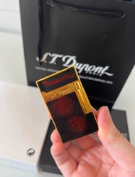💜lighter 法國 S.T. Dupont 都彭朗聲 漆金沙  打火機