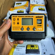 Điều khiển sạc năng lượng mặt trời SUOER 12V-24V 30A. Nạp được bình 12V và 24V pin 126v pin lifepo4 
