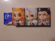 $90/3 日版靚盒 鬼滅之刃 figure qp qposket petit 日版 炎柱 岩柱 風柱 玩具 煉獄杏壽郎