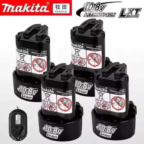 Makita 10.8v battery BL1013 BL1020 BL1030, DF030D Makita 10.8v/12V charger, replacement tool 10.8v M