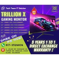 Gaming Monitor TRILLION X 24"/27"/22" | FHD/QHD | 1080P/1440P 2K | IPS | 75Hz/100Hz/180Hz