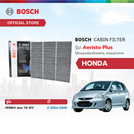 Bosch Cabin Filter รุ่น Aeristo Plus ไส้กรองอากาศในห้องโดยสาร Honda ฮอนด้า Jazz 1.5i 16V ปี 2004-200