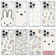 Cartoon Cute Miffy Case For VIVO V40 Lite Y21 Y20 Y20I Y11 Y17 Y15 Y12 Y36 Y38 Y18 Y03 V30 V40 Cover