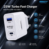 ANSTY 25W USB PD Type C | Charger adapter | Fast charging type c charger | Fast charging type c char