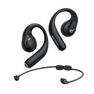 Anker - SoundCore AeroFit Pro 運動IPX5 真無線 藍牙5.3 開放式耳機 黑色 丨16.2mm 鈦塗層驅動單元、無線充電、左右耳獨立
