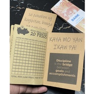 MINI IPON CHALLENGE | SAVINGS TRACKER | SMALL BOOK IPON PLANNER