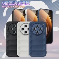 CITY BOSS for VIVO X100 Pro 膚感隱形軍規保護殼 白色