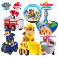 Paw Patrol Vehicle Action Figures Doll Dog Racer Car Set Kids Baby Boy Toys Girl Toy